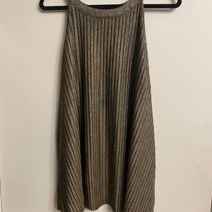 Torrid Gold Tank Top - high neck A-Frame